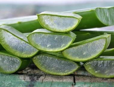 Παίρνει ένα φύλλο αλόη βέρα και το τρίβει στα μαλλιά της - Τί συμβαίνει σε 5 μόλις λεπτά